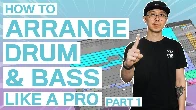 Arranging Drum and Bass music: structure, instrumentation, production goals. Video by STRANJAH